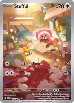 Stufful Mega Evolution card