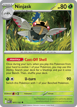 2025 Mega Evolution Ninjask #17