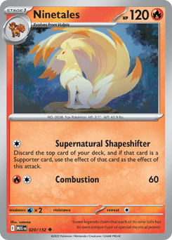 2025 Mega Evolution Ninetales #20