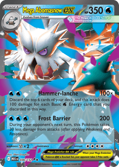 2025 Mega Evolution Mega Abomasnow ex #36