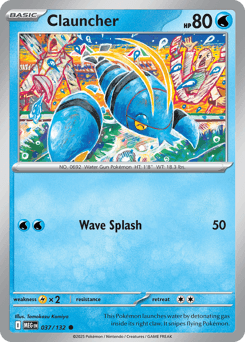 2025 Mega Evolution Clauncher #37