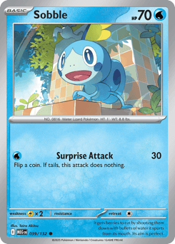Sobble Mega Evolution card