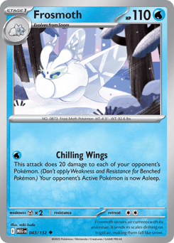 Frosmoth Mega Evolution card