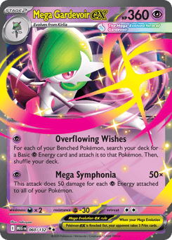 2025 Mega Evolution Mega Gardevoir ex #60