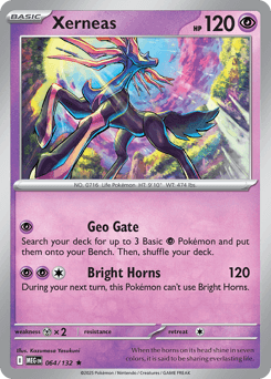 2025 Mega Evolution Xerneas #64