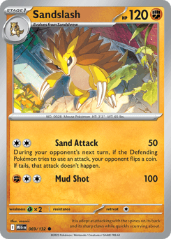 2025 Mega Evolution Sandslash #69