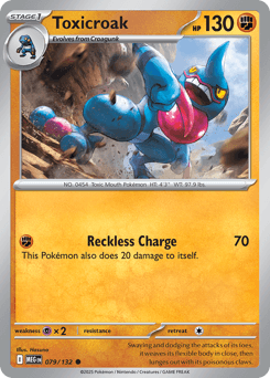 2025 Mega Evolution Toxicroak #79