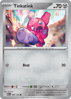 2025 Mega Evolution Tinkatink #96