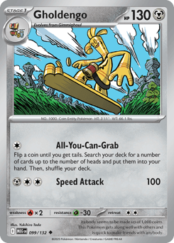 2025 Mega Evolution Gholdengo #99
