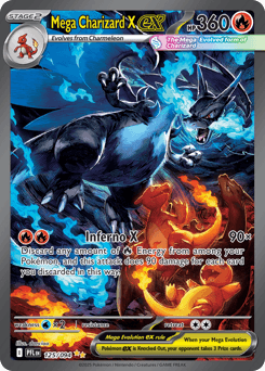 Mega Charizard X ex Phantasmal Flames card