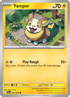 Yamper Phantasmal Flames card