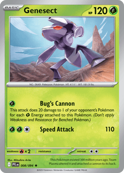 2025 Phantasmal Flames Genesect #8