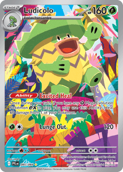 Ludicolo Phantasmal Flames card