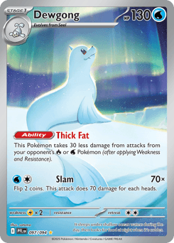 Dewgong Phantasmal Flames card