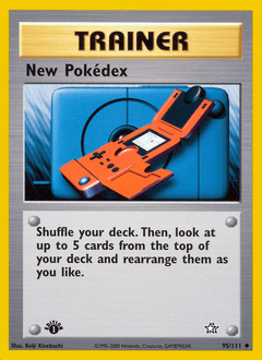 2000 Neo Genesis New Pokédex #95