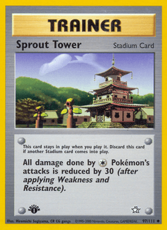2000 Neo Genesis Sprout Tower #97