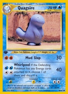 Quagsire Neo Revelation card
