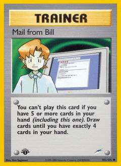 2002 Neo Destiny Mail from Bill #105