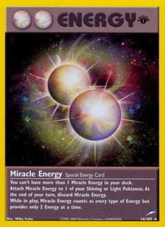 2002 Neo Destiny Miracle Energy #16