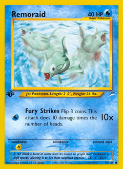 Remoraid Neo Destiny card