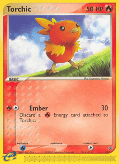 Torchic ★ Nintendo Black Star Promos card