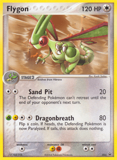 Flygon Nintendo Black Star Promos card