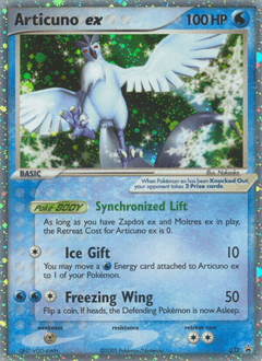Articuno-EX Nintendo Black Star Promos card