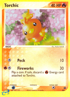 Torchic ★ Nintendo Black Star Promos card