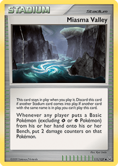 2009 Platinum Miasma Valley #111