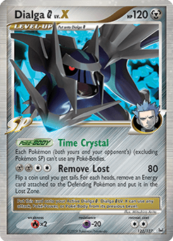 Dialga G LV.X Platinum card