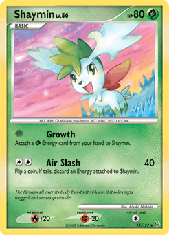 Shaymin Platinum card