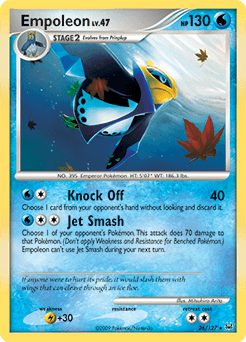 Empoleon Platinum card