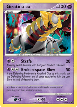 2009 Platinum Giratina #27