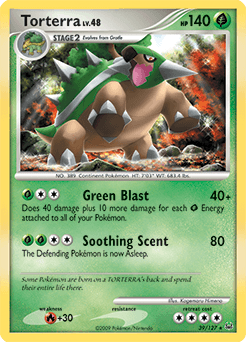 Torterra Platinum card