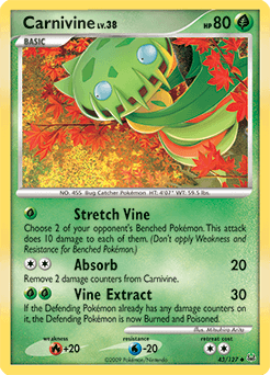 Carnivine Platinum card