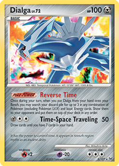 Dialga Platinum card