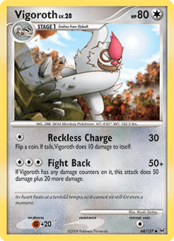 Vigoroth Platinum card