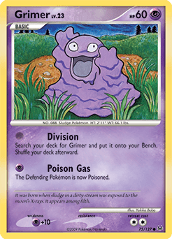 Grimer Platinum card