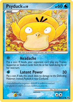 Psyduck Platinum card