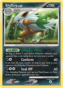 Shiftry Rising Rivals card