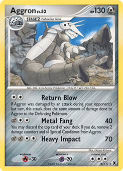 Aggron Rising Rivals card