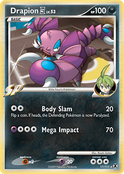 2009 Rising Rivals Drapion E4 #17