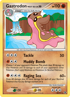 2009 Rising Rivals Gastrodon West Sea #22