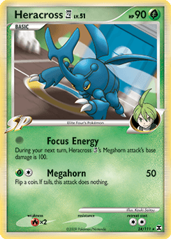 2009 Rising Rivals Heracross E4 #24