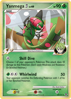 2009 Rising Rivals Yanmega E4 #37