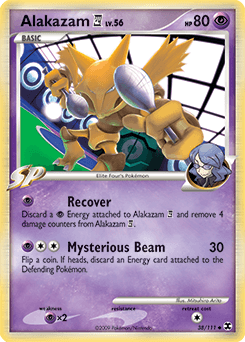 2009 Rising Rivals Alakazam E4 #38