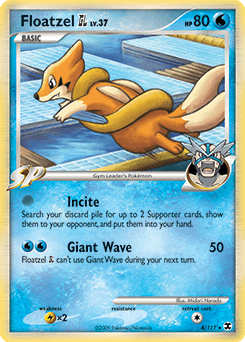2009 Rising Rivals Floatzel GL #4