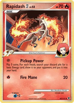 2009 Rising Rivals Rapidash E4 #47