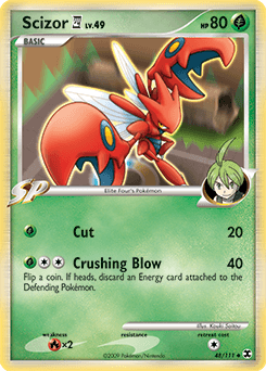 2009 Rising Rivals Scizor E4 #48