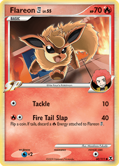 2009 Rising Rivals Flareon E4 #60